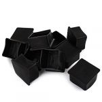 10Pcs Rubber PVC 50mmx50mm Chair Protective Cover Furniture Leg Caps